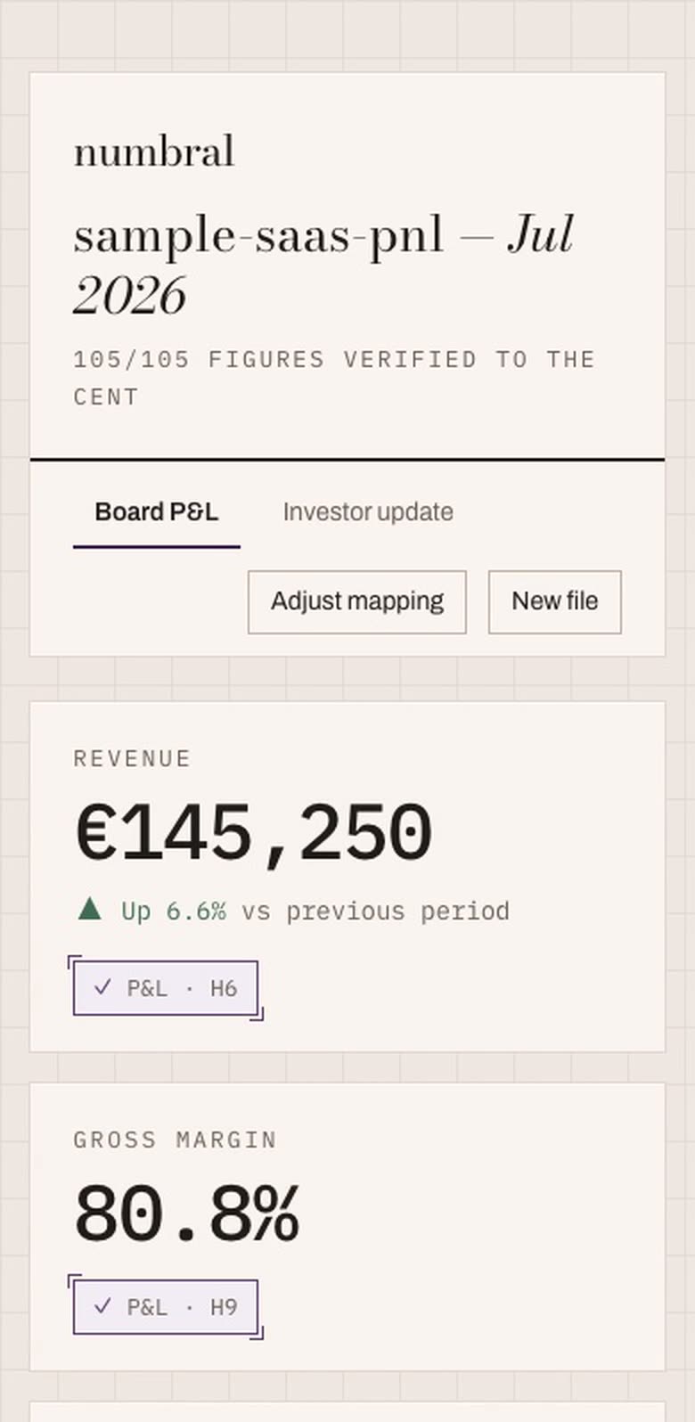 Numbral: El mismo Excel, convertido en el cuadro de mando del consejo.